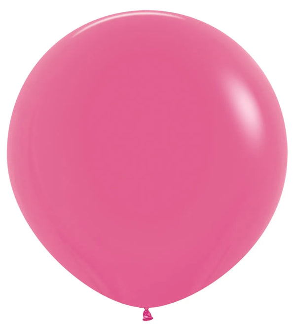 12 inch Fuchsia Helium Balloon