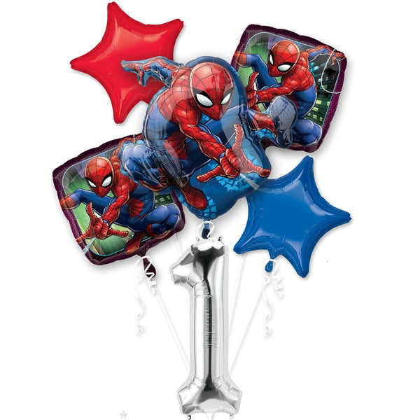 Spider-Man Birthday Bouque - Balloonice