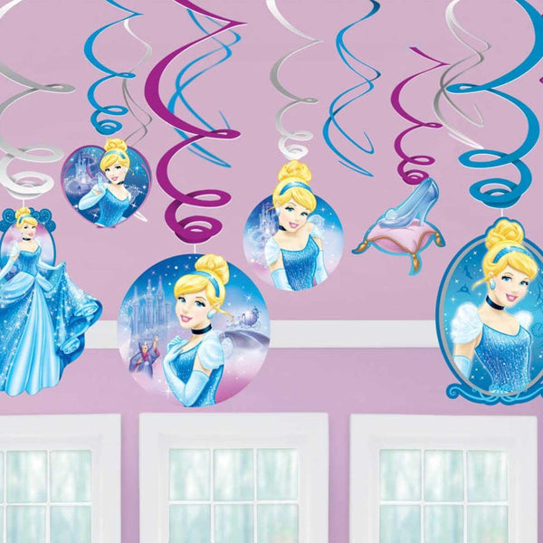 Cinderella Value Pack Swirl Decoration