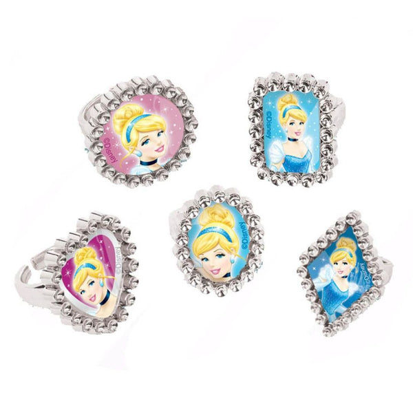 Disney Cinderella Jewel Ring Favors 18pcs