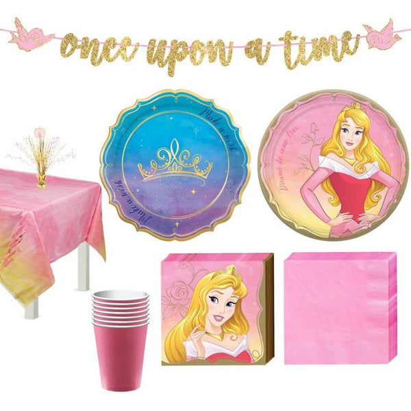 Disney Princess Aurora Tableware Kit for 8 Guests