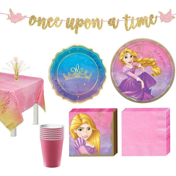 Disney Princess Rapunzel Tableware Kit for 8 Guests