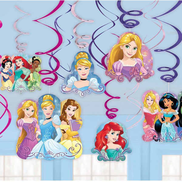 Princess Dream Big Swirl Decoration 12pcs
