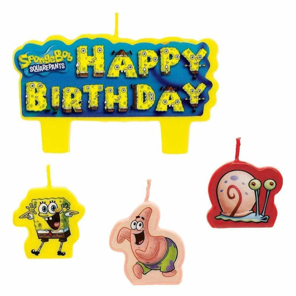 SpongeBob Cake Candles